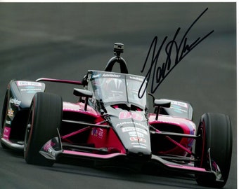 Helio Castroneves signed autographed 8x10 indy car race driver photo