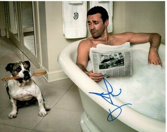 Jon hamm signed autographed photo