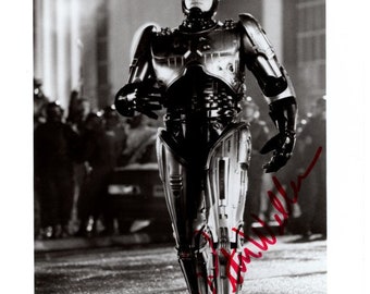ロボコップ キャストサイン入り写真 2枚 - ピーター・ウェラー