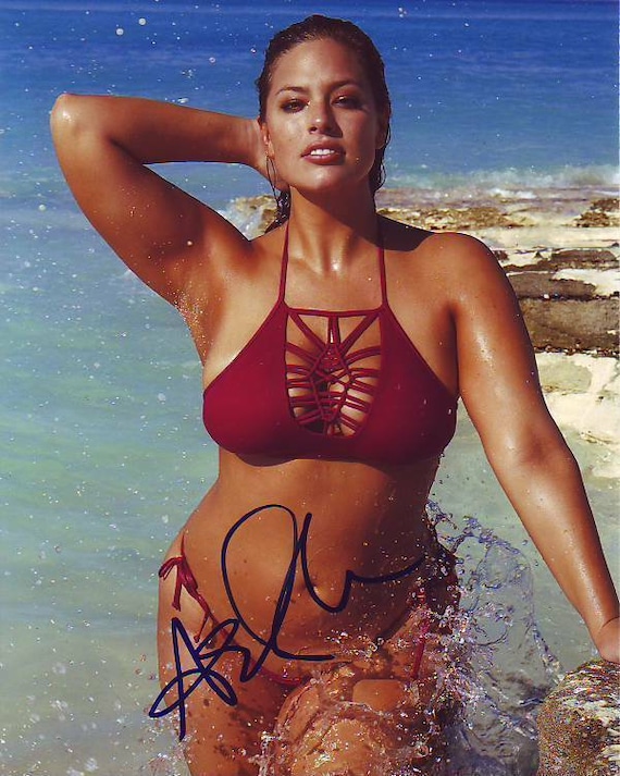 Ashley Graham Signed Autographed Sports Illustrated Swimsuit 8x10 Photo Etsy Denmark