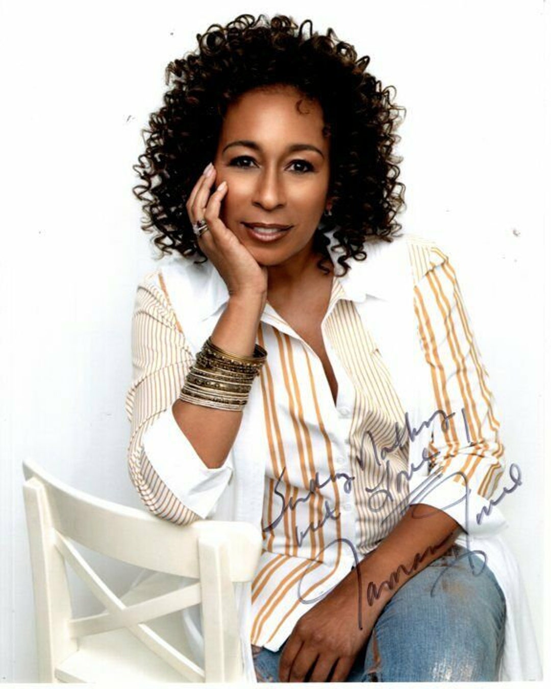 Tamara Tunie Signed Autographed 8x10 Photo Great Content Etsy
