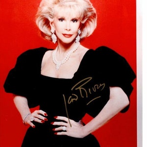 Joan Rivers signed autographed 8x10 photo