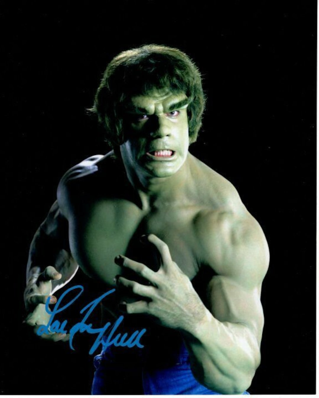 Lou Ferrigno Signed Autographed 8x10 the Incredible Hulk Photo - Etsy