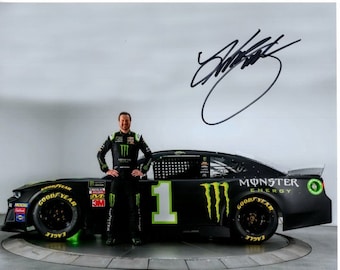 Kurt Busch signed autographed 8x10 nascar photo