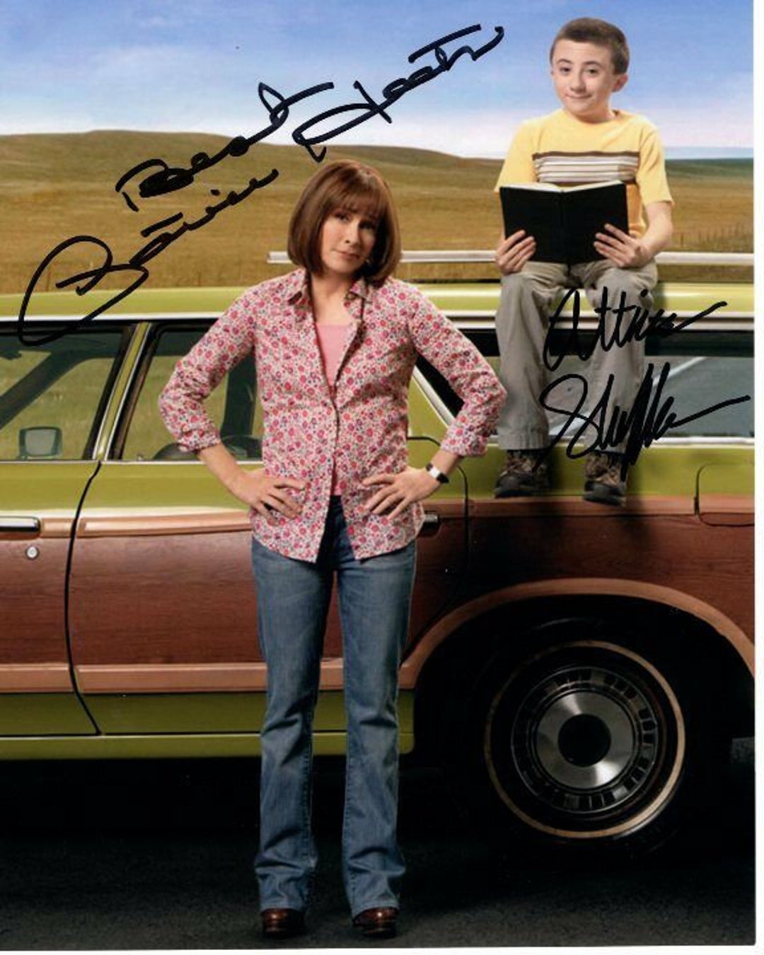 Patricia Heaton and Atticus Shaffer Signed Autographed 8x10 the Middle  Photo - Etsy Finland