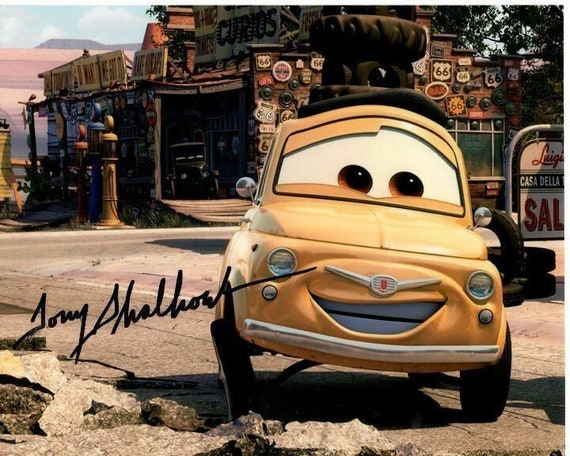 Tony Shalhoub Signed Autographed 8x10 Disney Cars Luigi Photo - Etsy