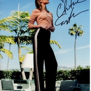 Christine Evangelista signed autographed 8x10 photo