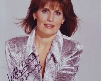 Lucie Arnaz dédicacée photo 8 x 10 fille de desi & lucille lucy ball