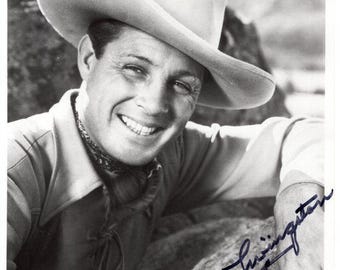 メアリー・スティーンバージェンとテッド・ダンソンのサイン入り8x10