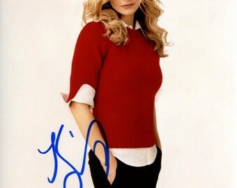 Kyra Sedgwick firmó una foto autografiada de 8x10 de la foto de brenda leigh johnson más cercana