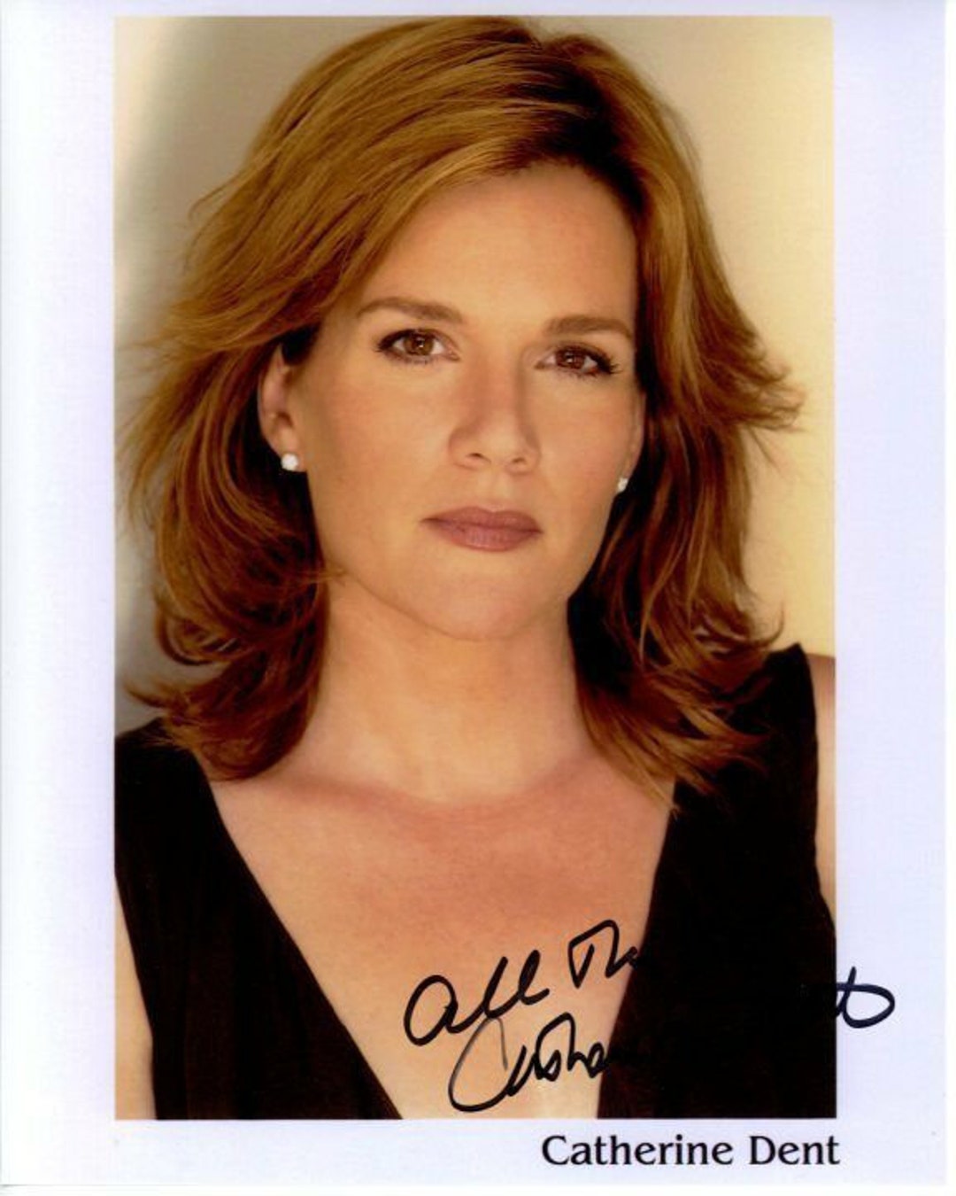 Catherine Dent Signed Autographed 8x10 Photo - Etsy