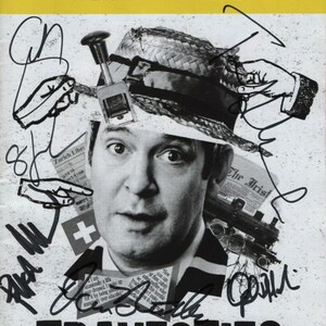 Travesties signed autographed cast playbill