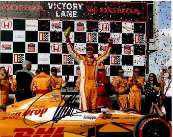 Ryan Hunter-Reay signed autographed 8x10 indy race car driver photo