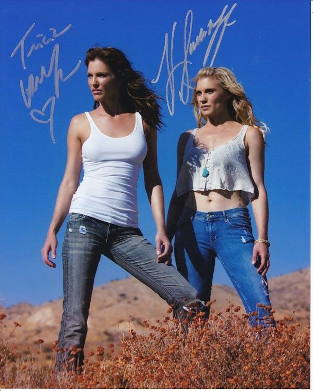 Katee Sackhoff and Tricia Helfer Signed Autographed 8x10 Photo - Etsy