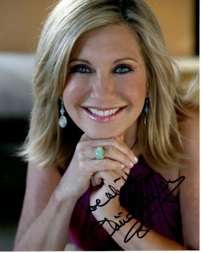 Olivia Newton-John signed autographed 8x10 photo image 1