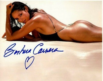 Barbara Carrera signed autographed 8x10 photo