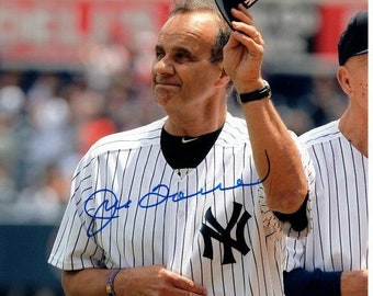 ジョー・トーリのサイン入り 8x10 MLB ニューヨーク・ヤンキース写真