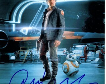 オスカー・アイザック直筆サイン入り 11x14 写真 スター・ウォーズ