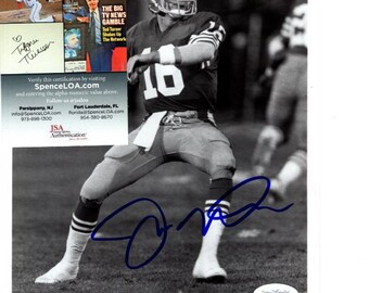 ジョー・モンタナ 直筆サイン入り サンフランシスコ 49ers ミニ