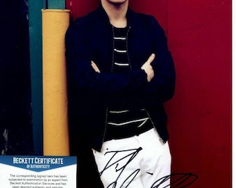 Daniel Radcliffe signed 8x10 photo beckett bas
