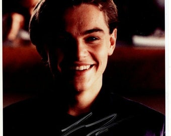 レオナルド・ディカプリオ直筆サイン入り 8x10 タイタニック ジャック