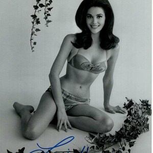 Linda Harrison signed autographed 8x10 bikini photo