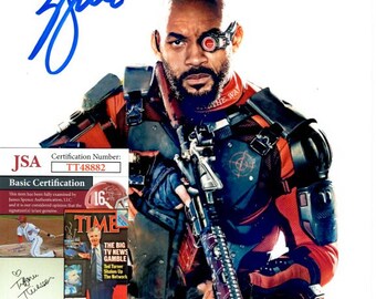 Will Smith signed autographed 8x10 Suicide Squad Deadshot photo JSA