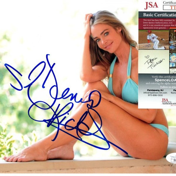 Denise Richards signed autographed 8x10 photo JSA