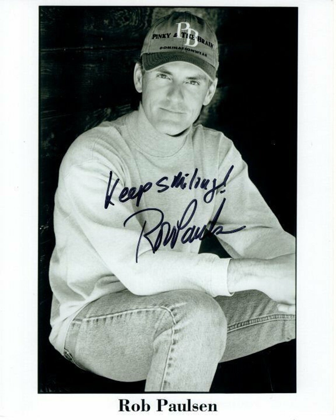 Rob Paulsen Signed Autographed 8x10 Photo - Etsy