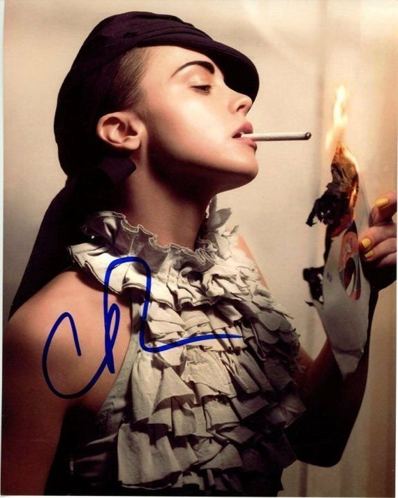 Christina Ricci Signed Autographed Smoking 8x10 Photo Etsy