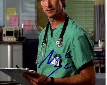 Noah Wyle signed autographed 8x10 er dr. john carter photo