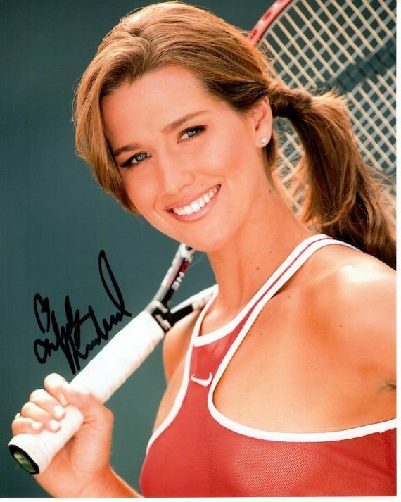 Ashley Harkleroad Signed Autographed Sexy Tennis 8x10 Photo - Etsy