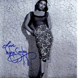 Mara Corday signed autographed 8x10 photo