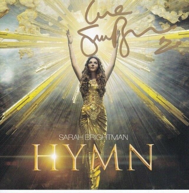 Sarah Brightman Signed Autographed Cd Booklet Insert - Etsy