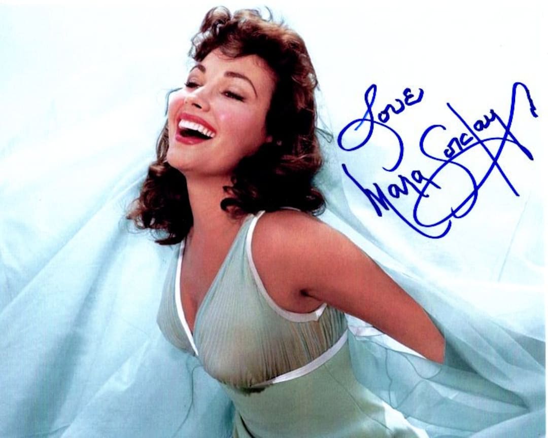 Mara Corday Signed 8x10 Photo Etsy