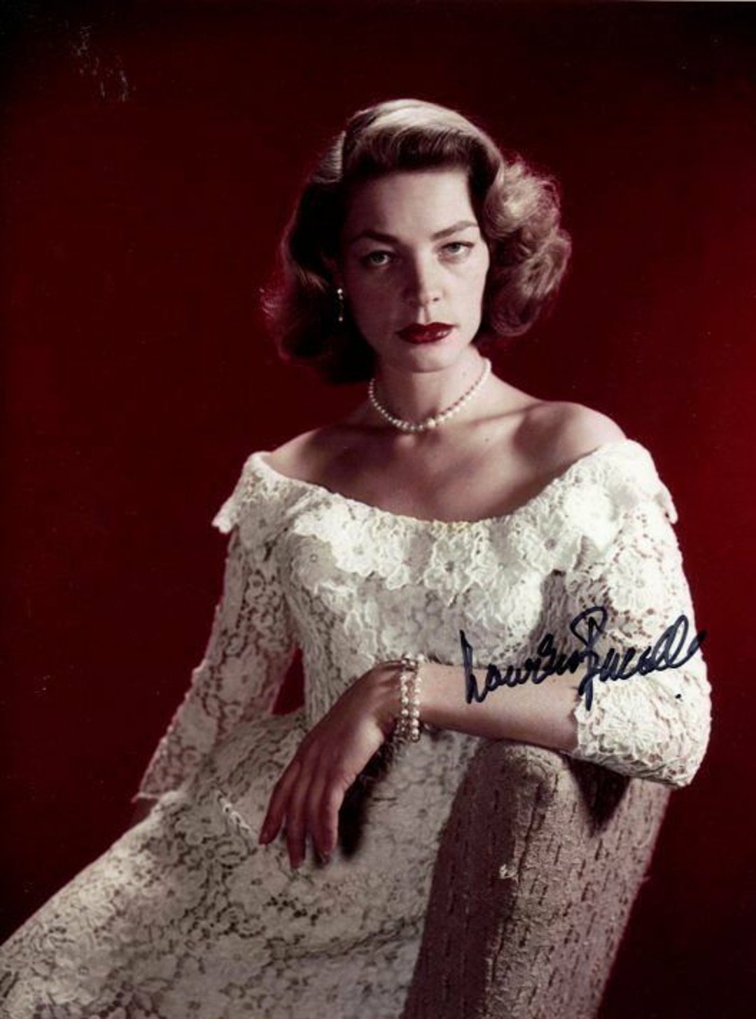 Lauren Bacall Signed Autographed 8x10 Photo - Etsy Canada