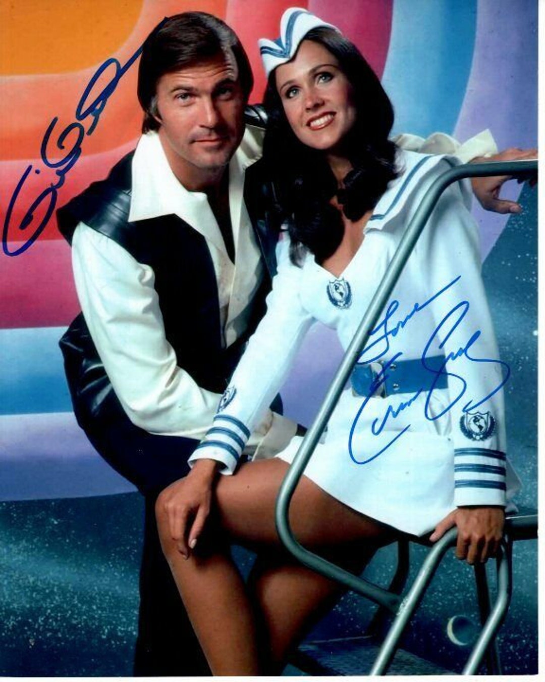 Erin Gray and Gil Gerard Signed 8x10 Buck Rogers in the 25th Century