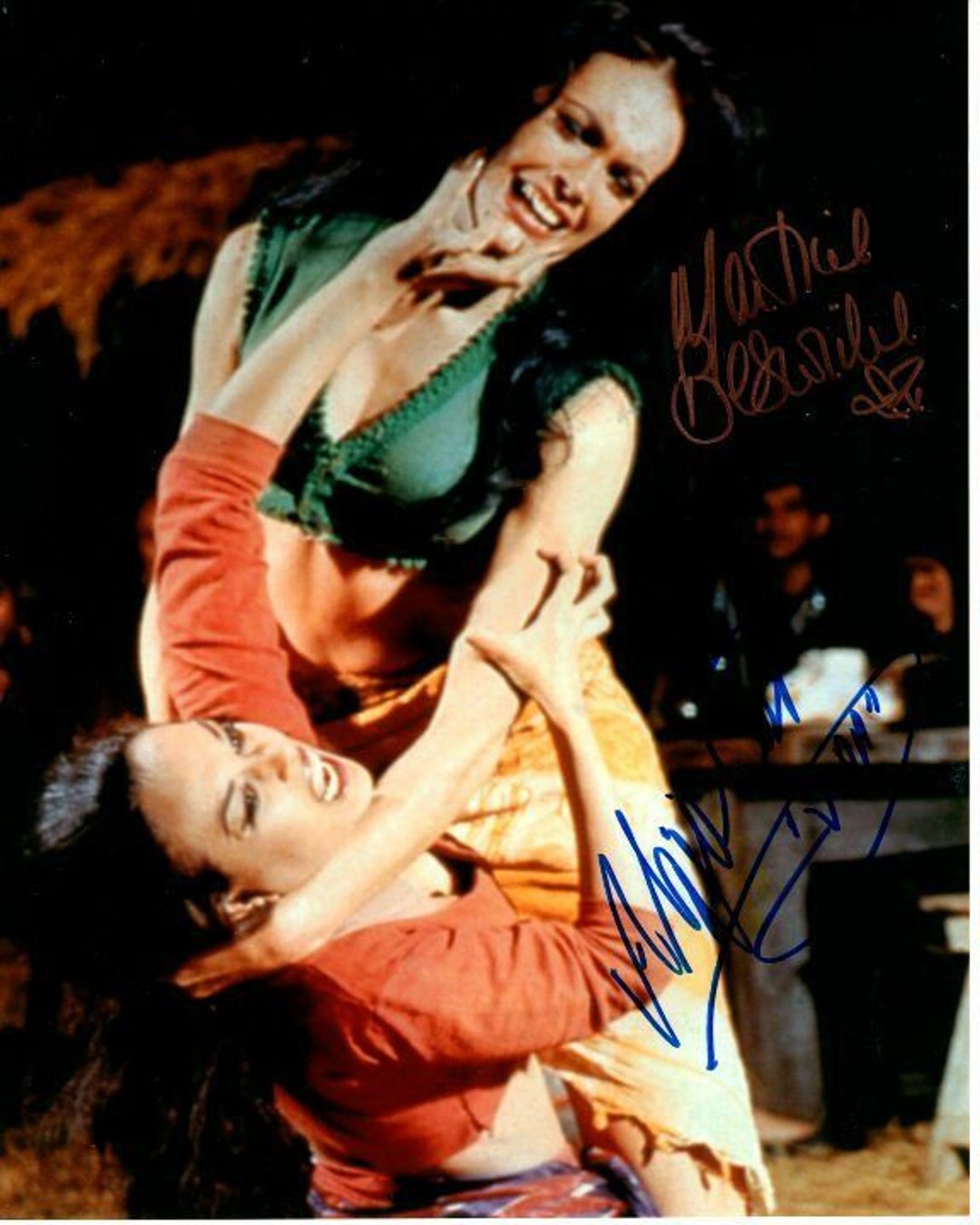 Aliza Gur And Martine Beswick Signed James Bond From Russia With Love X Photo Etsy