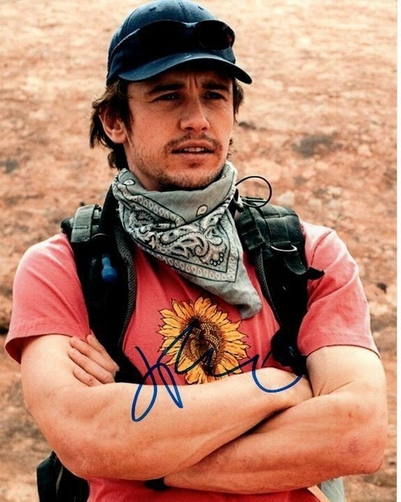 James Franco Signed Autographed 8x10 127 Hours Aron Ralston Photo