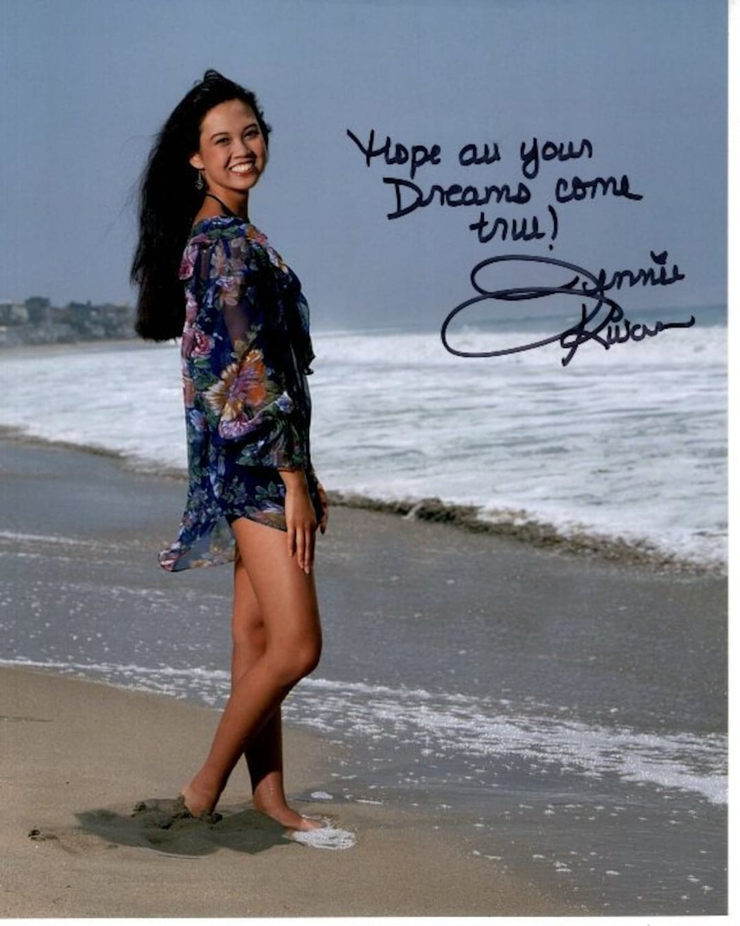 Jennie Kwan Signed Autographed 8x10 California Dream Samantha picture