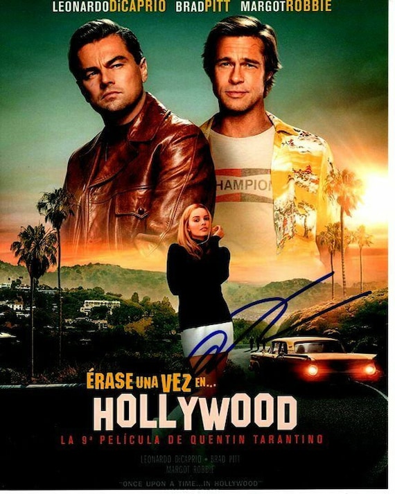 Quentin Tarantino signed Once upon a Time in Hollywood 12x18 photo COA Proof STAR Quentin Tarantino signed Once upon a Time in Hollywood 12x18 photo COA Proof STAR
