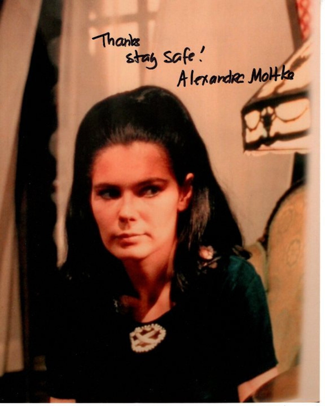 Alexandra Moltke Isles Signed Autographed 8x10 Dark Shadows - Etsy