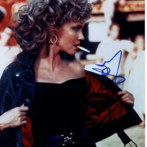 Olivia Newton-John signed 8x10 grease sandy photo JSA image 1