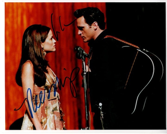Joaquin Phoenix and Reese Witherspoon Signed WALK THE LINE 8x10 Photo - Etsy