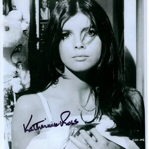 Katharine Ross signed autographed 8x10 The Graduate Elaine Robinson photo