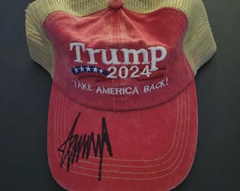 ドナルド・トランプの直筆サインカード（証明書付き） - Etsy 日本