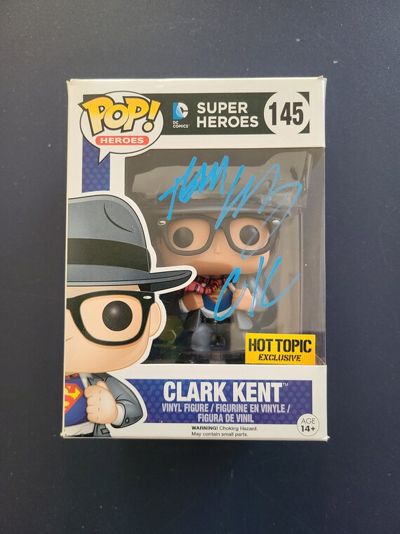 Tom Welling Signed Autographed #145 DC Super Heroes Superman Clark Kent  Funko Pop! Figure - Etsy Canada