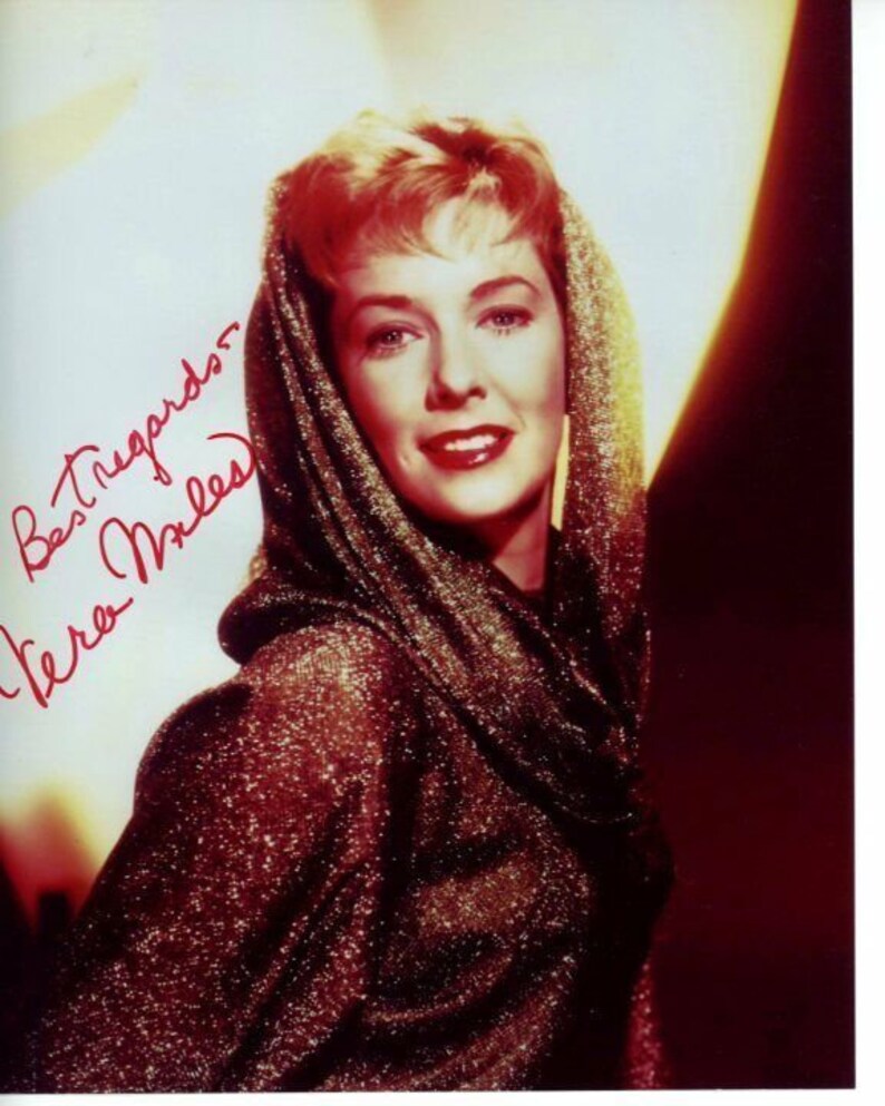 Vera Miles Signed Autographed Photo Etsy