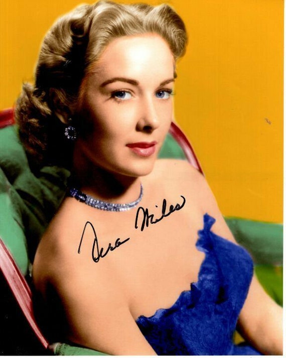 ヴェラ・マイルズのサイン入り8x10写真 - Etsy 日本