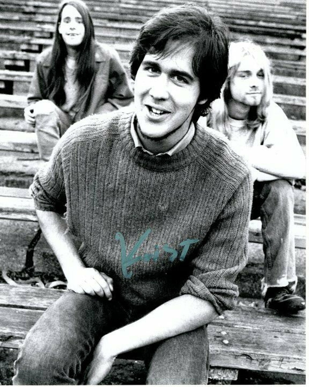 Krist Raza Krist Novoselic Signed Autographed 8x10 Nirvana Photo - Etsy